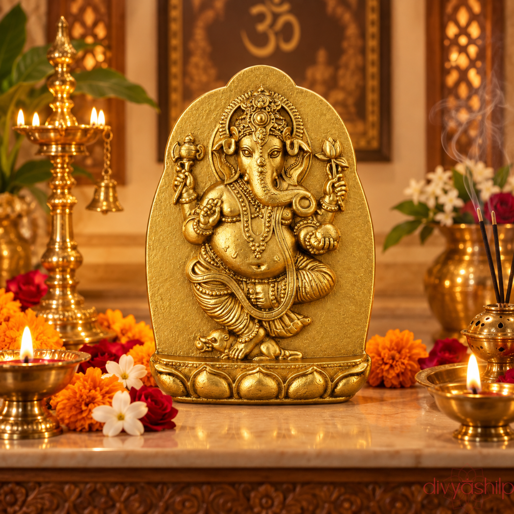 Ganeshji (Stone 3.9 Inch)
