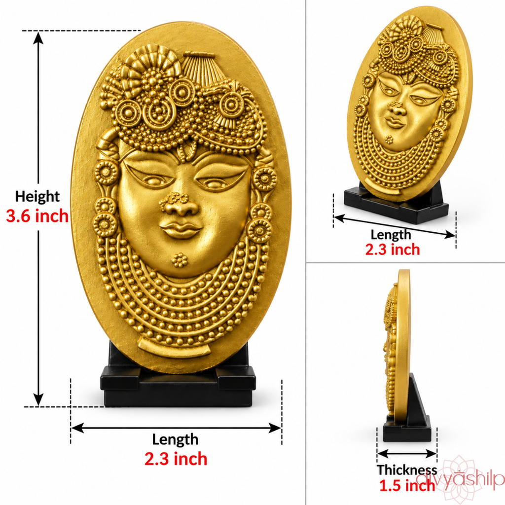 Durga ji (Stone 3.6 Inch)