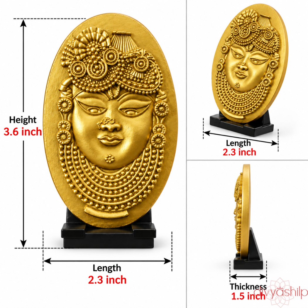 Durga ji (Stone 3.6 Inch)