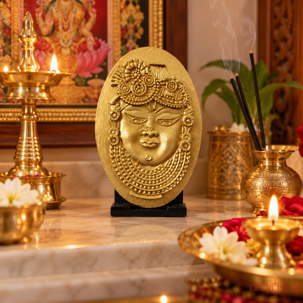 Durga ji (Stone 3.6 Inch)