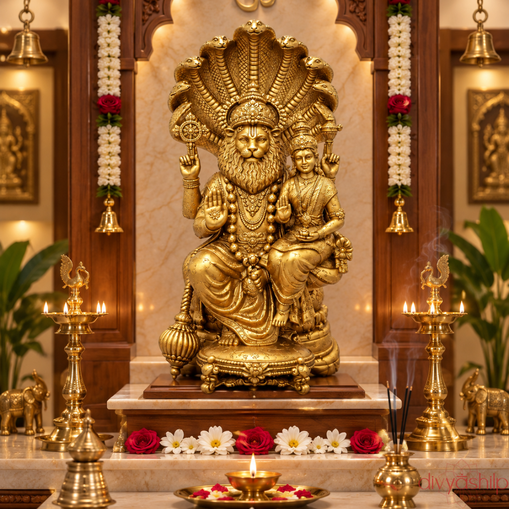 Narsimha ji (Resin 3.5 Inch)