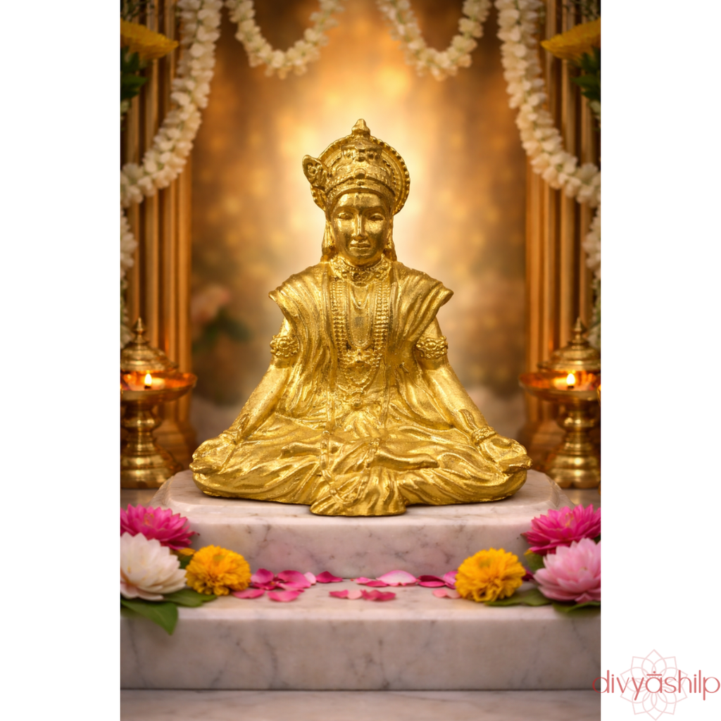 Bhagavan Krishna ji (Brass 3.2 Inch) - view 6