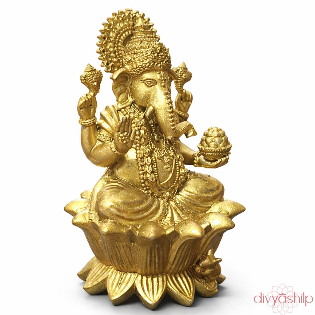 Lord Ganesha ji (Resin 2.5 Inch) - view 2