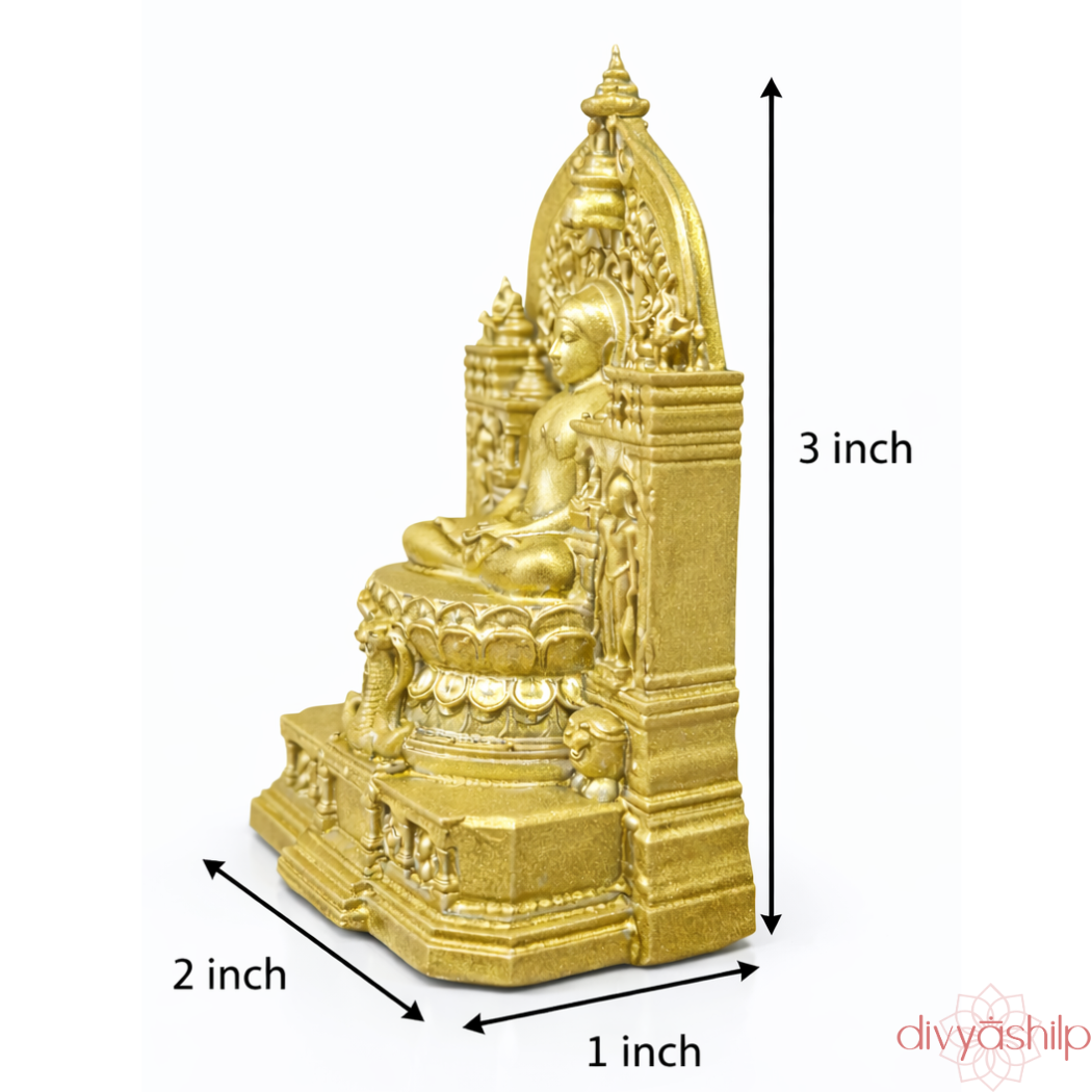 Jain Tirthankar Mahavir Swami ji (Resin 3 Inch)