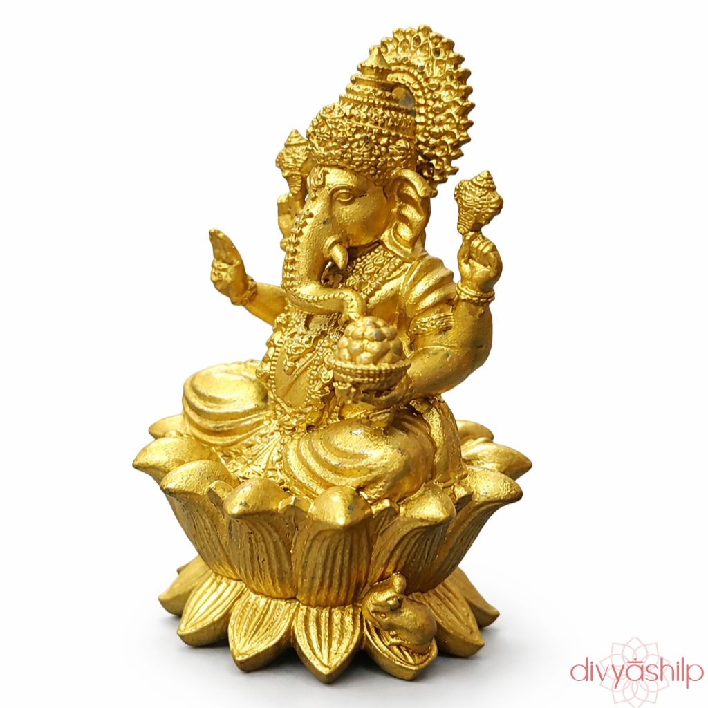 Lord Ganesha ji (Resin 2.5 Inch) - view 6