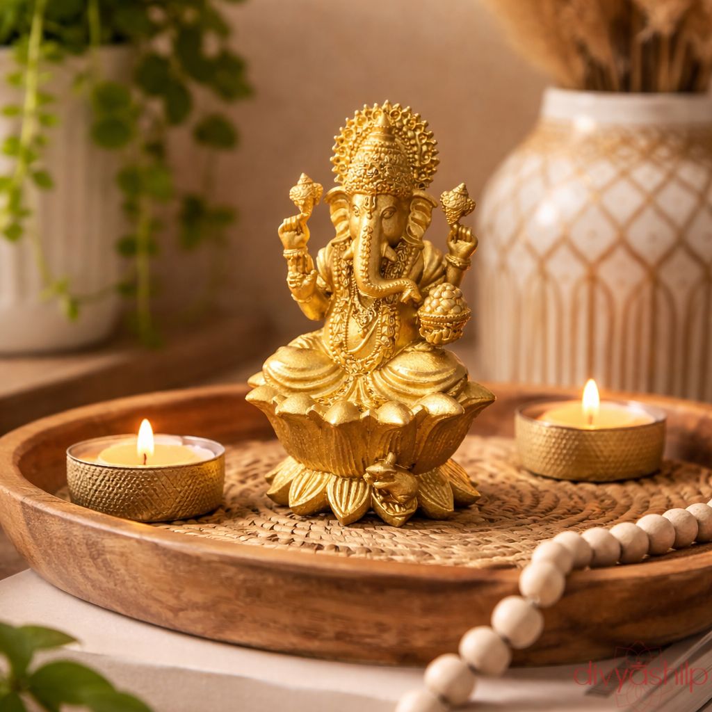 Lord Ganesha ji (Resin 2.5 Inch) - view 7