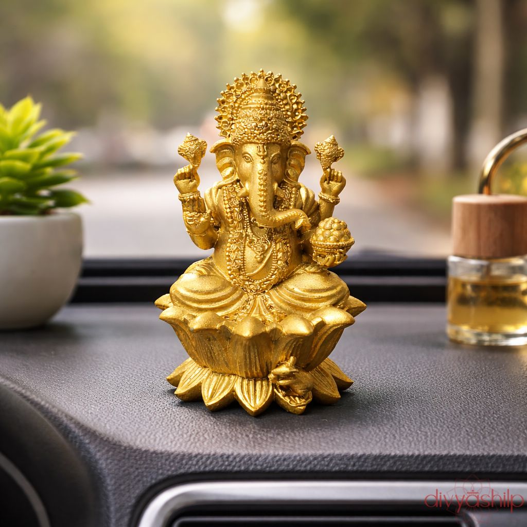 Lord Ganesha ji (Resin 2.5 Inch) - view 8