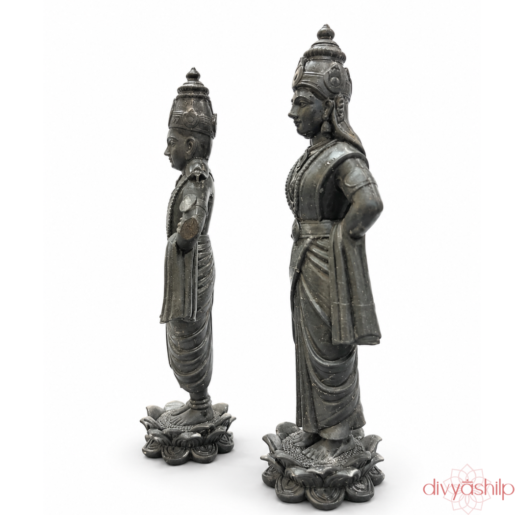 Shri Vitthal- Rukmini (Resin 1.5 Inch)