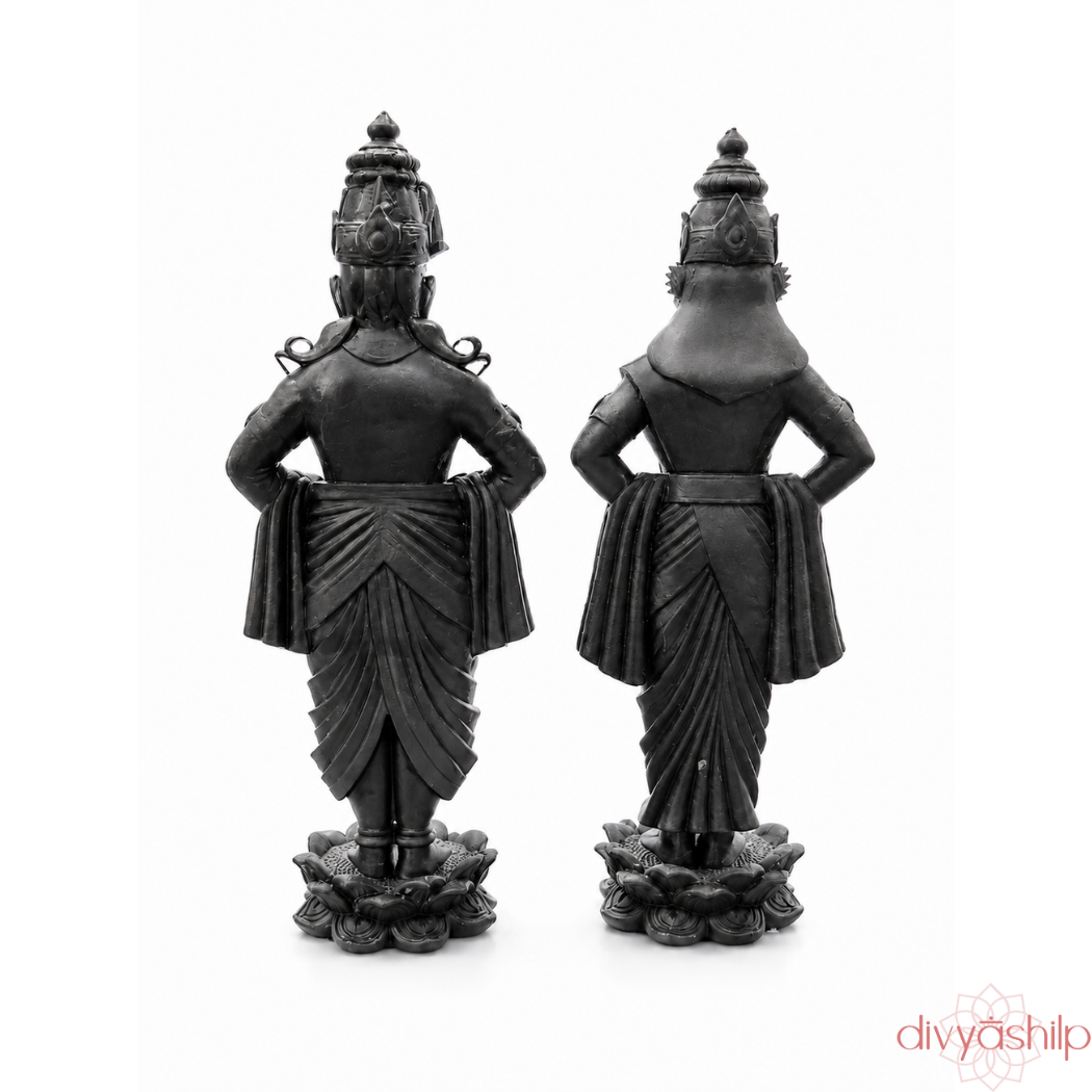 Shri Vitthal- Rukmini (Resin 1.5 Inch)