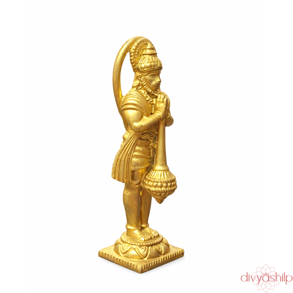Hanuman ji (Brass 3.3 Inch) - view 3