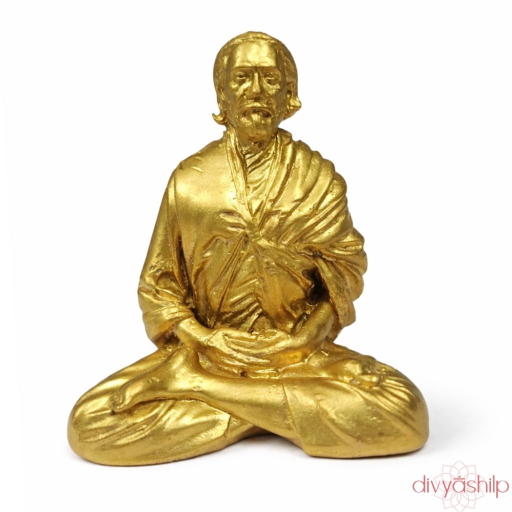 Sri Yukteswar Giri ji (Brass 2.7 Inch) - view 1