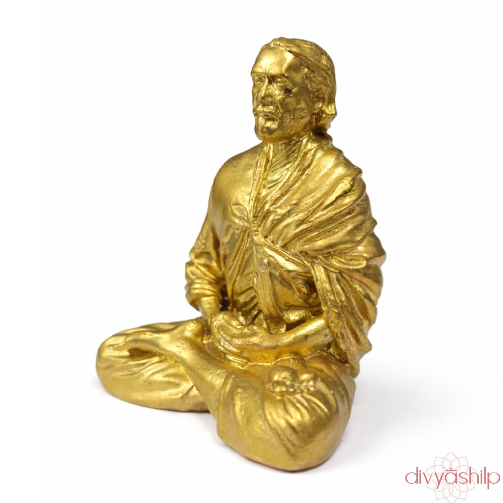Sri Yukteswar Giri ji (Brass 2.7 Inch) - view 2