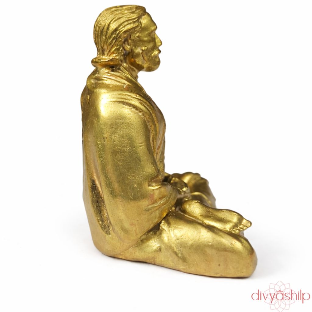 Sri Yukteswar Giri ji ( Brass 2.7 Inch)
