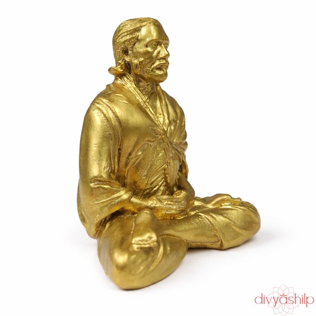 Sri Yukteswar Giri ji (Brass 2.7 Inch) - view 6