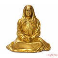 Sri Paramahansa Yogananda ji (Brass 3.2 Inch) - view 1