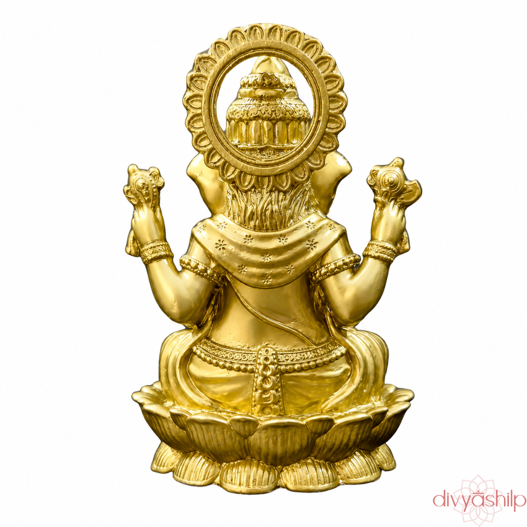 Lord Ganesha ji (Brass 3.4 Inch)