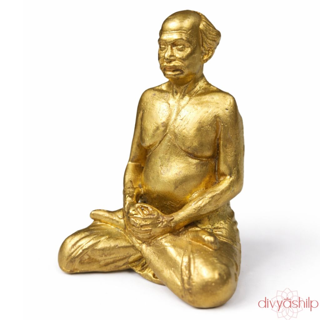 Sri Lahiri Mahasaya ji (Brass 3.2 Inch)