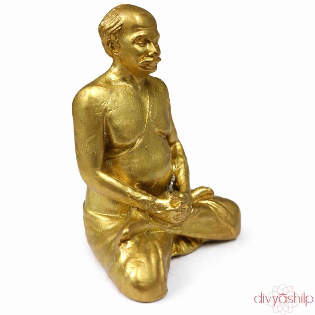 Sri Lahiri Mahasaya ji (Brass 3.2 Inch)