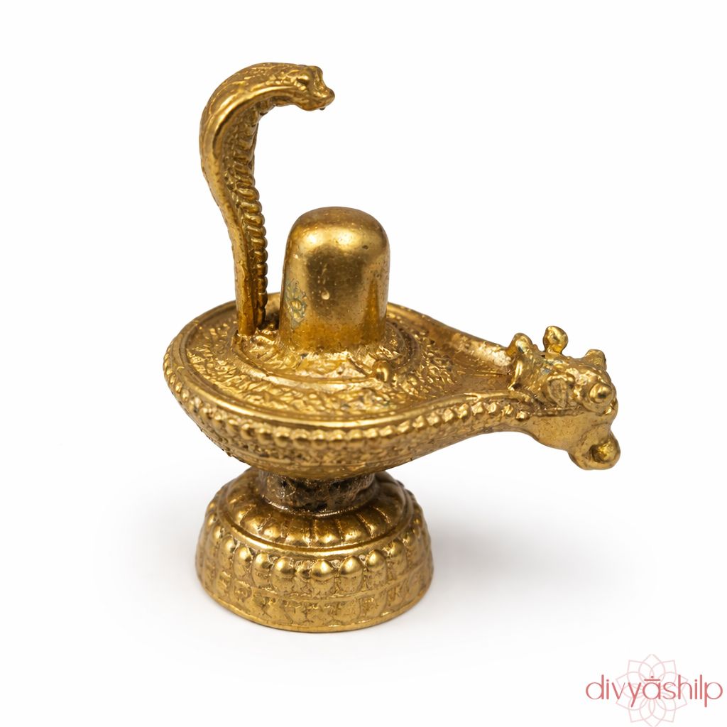 Shivling (Brass 2 Inch)