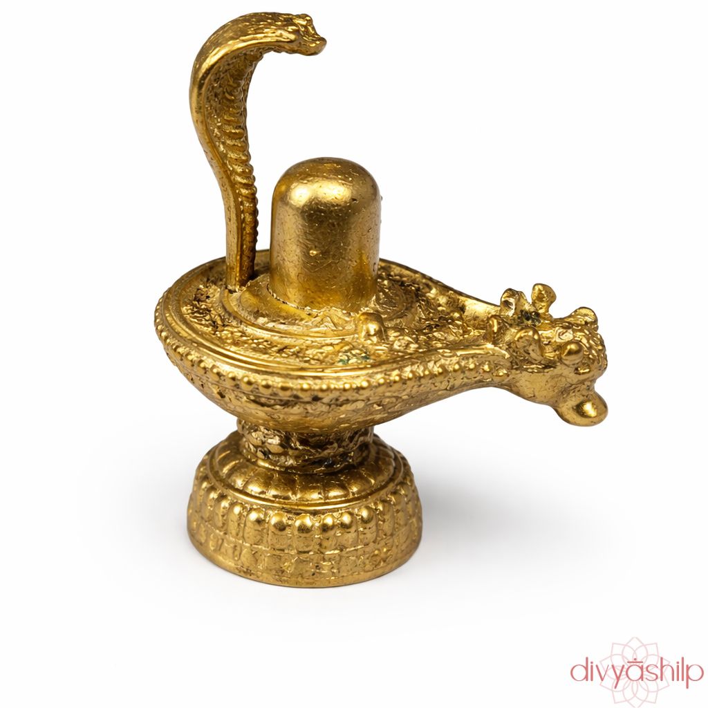 Shivling (Brass 2 Inch)