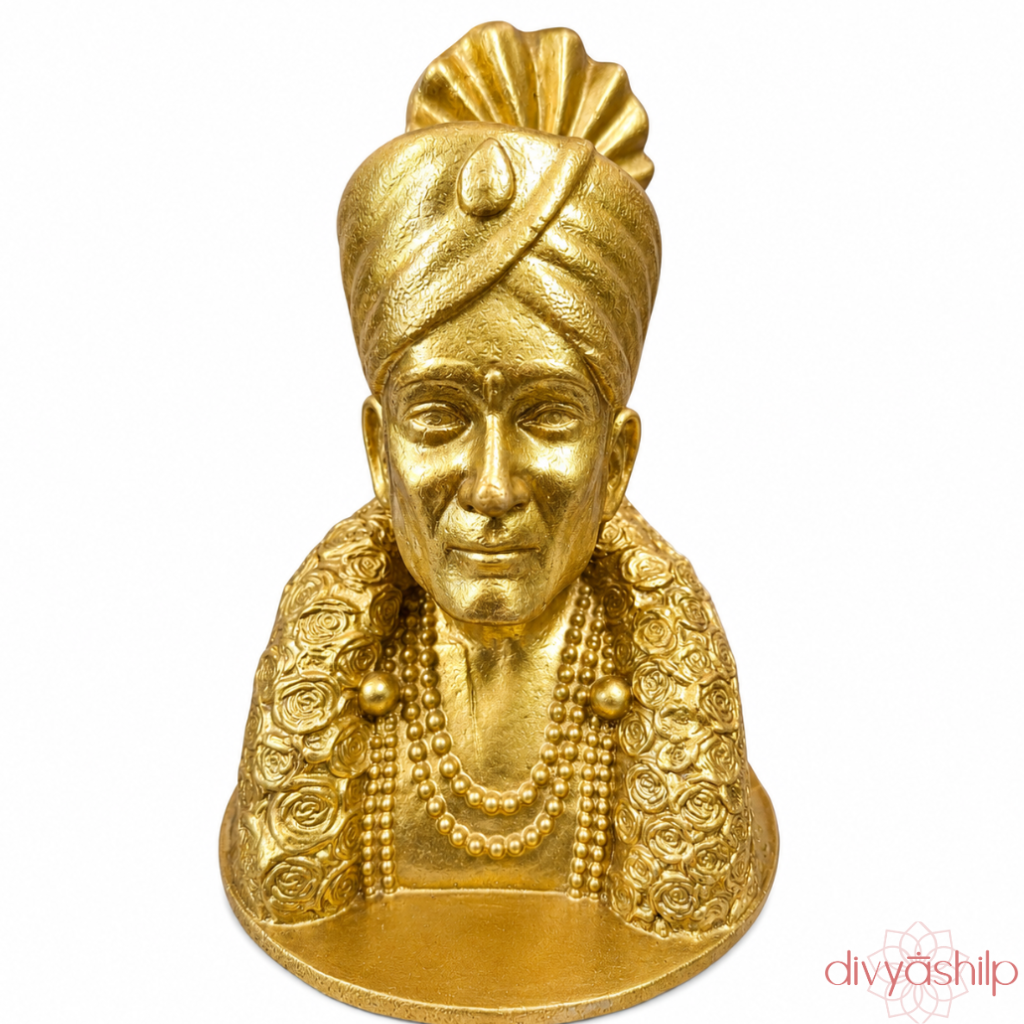 Gajanan Maharaj ji (Brass 4 Inch) - view 1