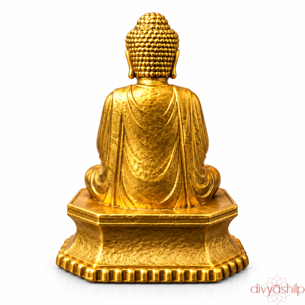 Gautam Buddha ji (Brass 3.5 Inch)