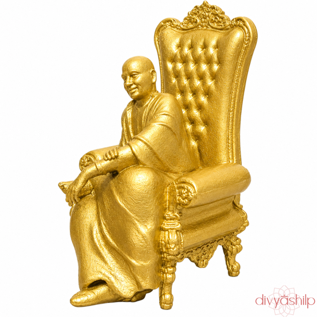 Chattarpur Wale Guruji (Shukrana Guru ji) (Resin 3.5 Inch)