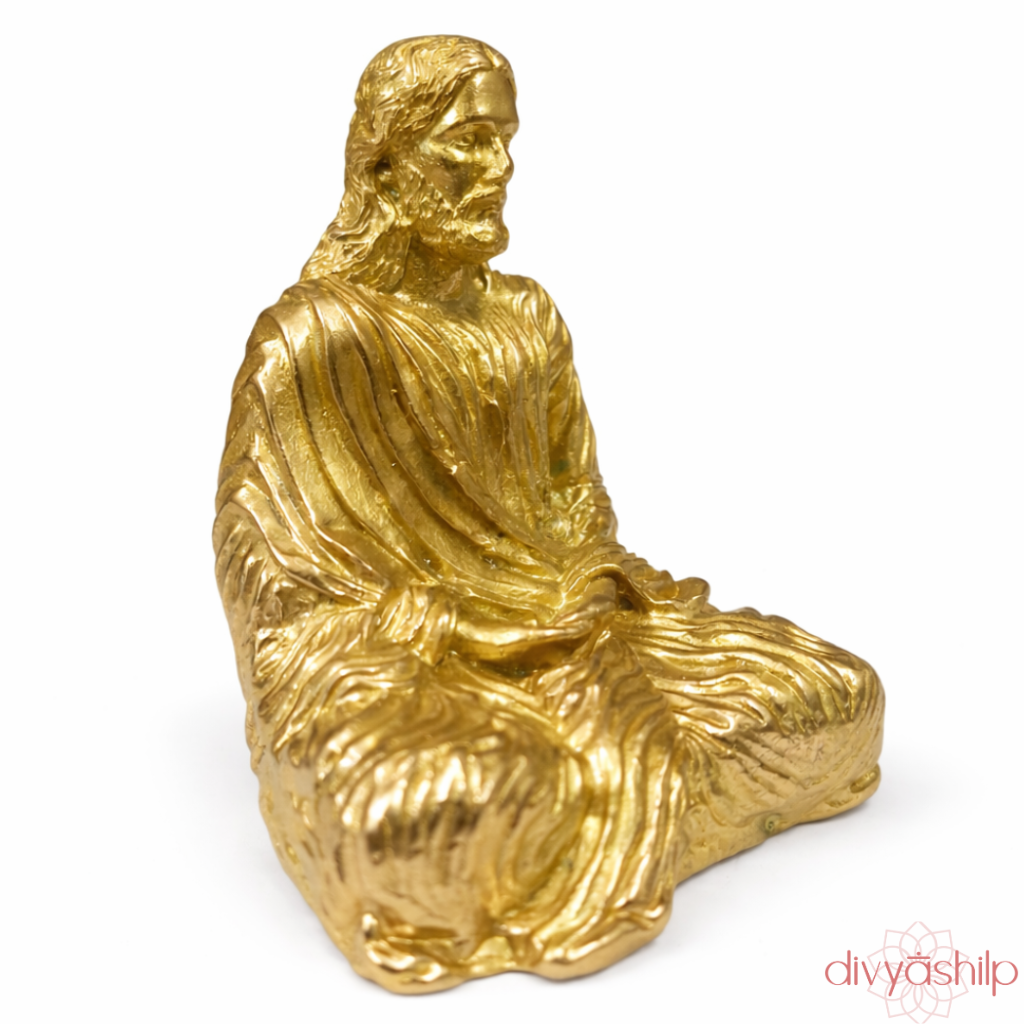 Jesus Christ (Brass 3.2 Inch) - view 6