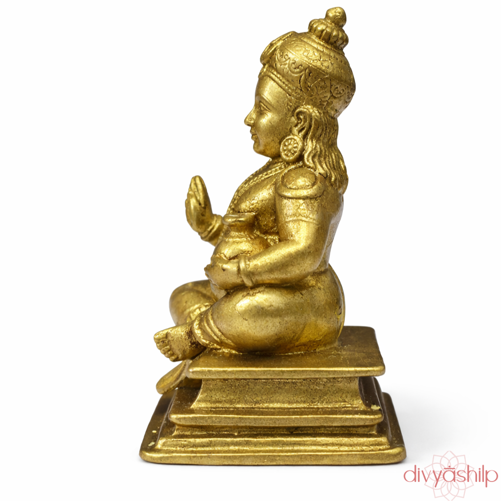 Kuber ji (Brass 2.99 Inch)