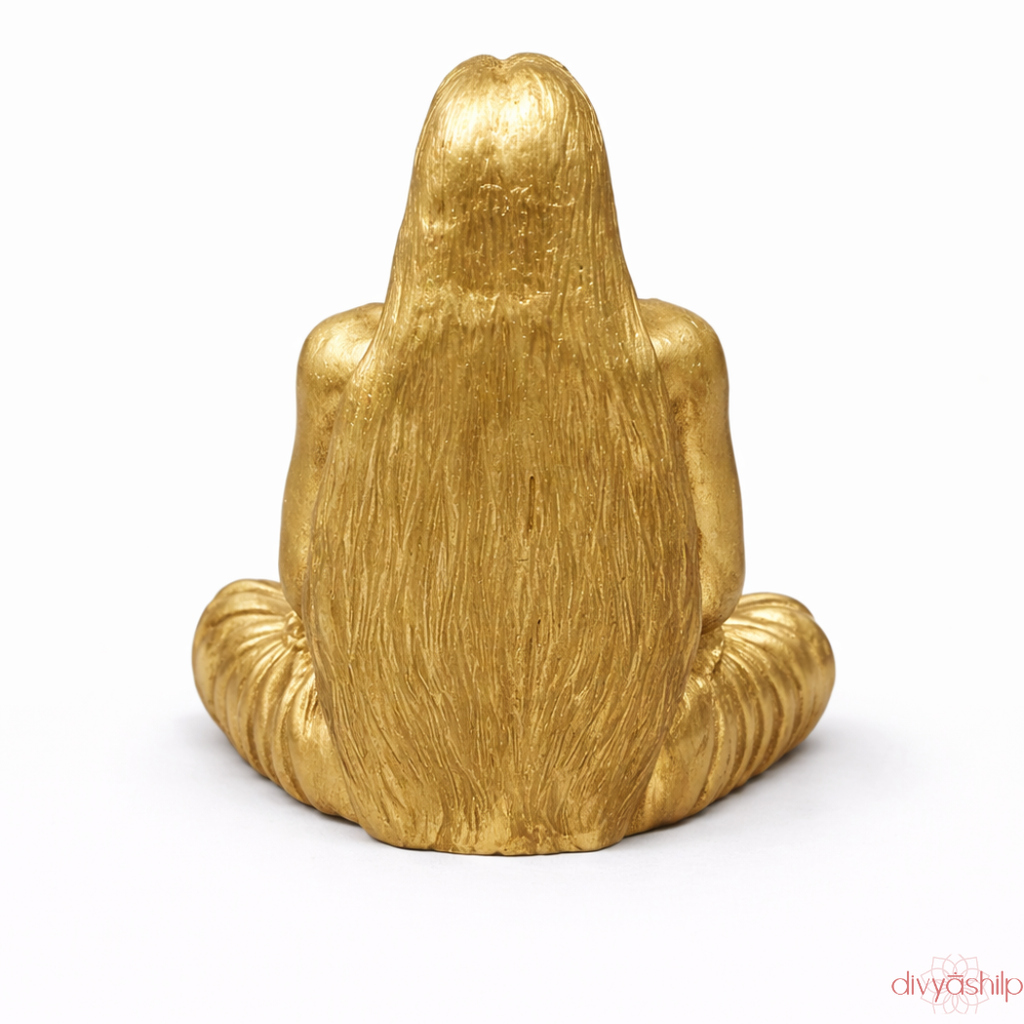 Sri Mahavatar Baba ji (Brass 3.2 Inch) - view 4