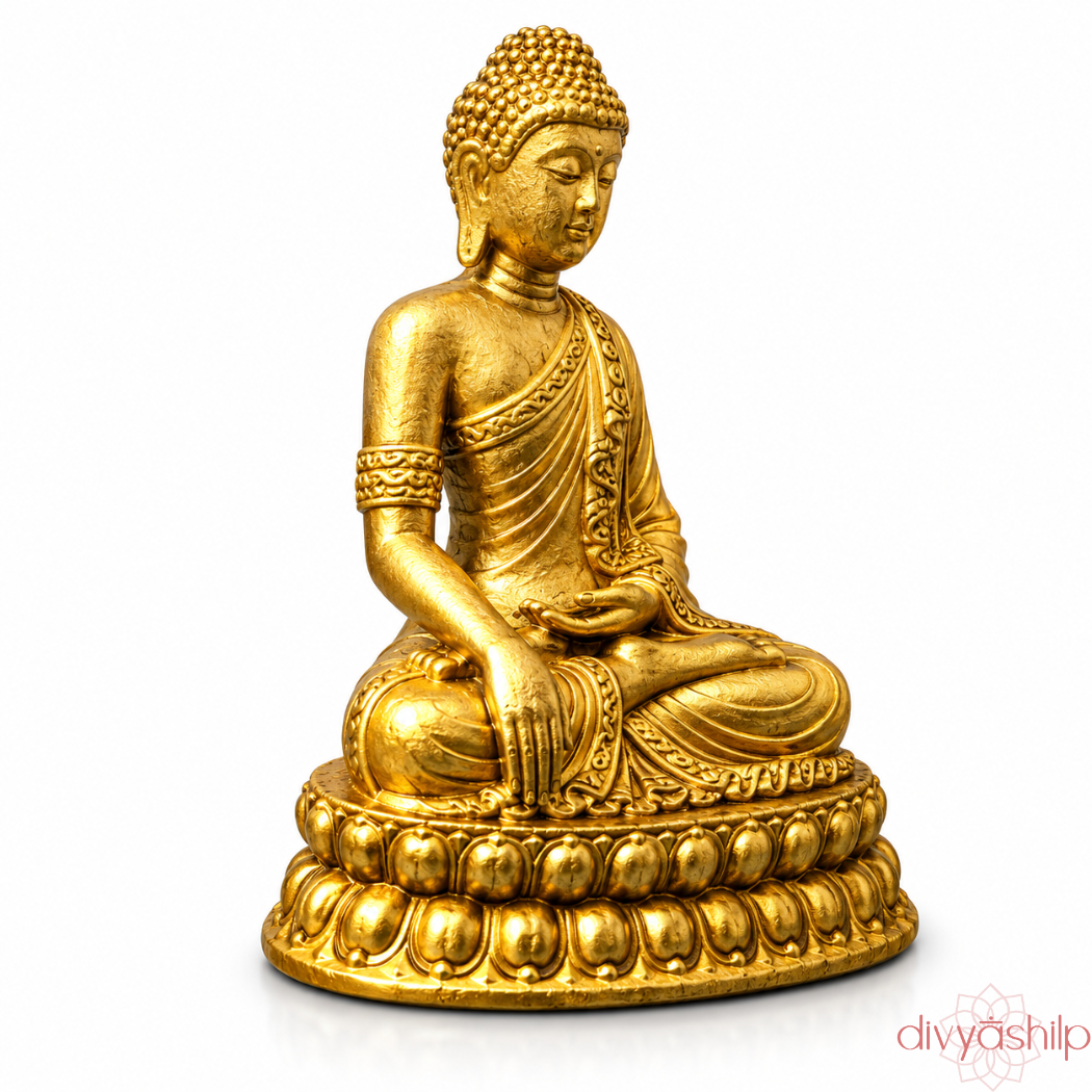 Gautam Buddha ji (Brass 3 Inch)