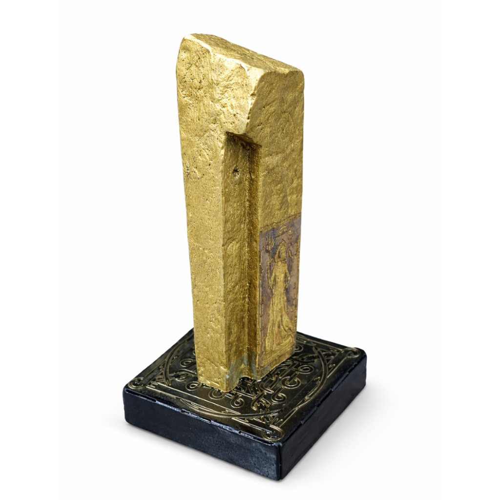 Shani Dev ji (Brass 3.14 Inch)