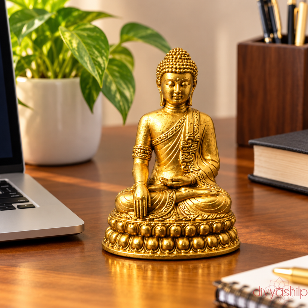 Gautam Buddha ji (Brass 3 Inch)
