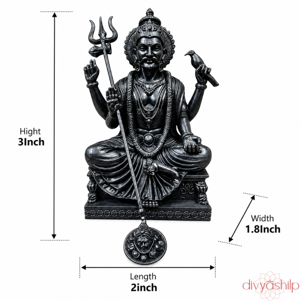 Shani Dev ji (Resin 3 Inch)