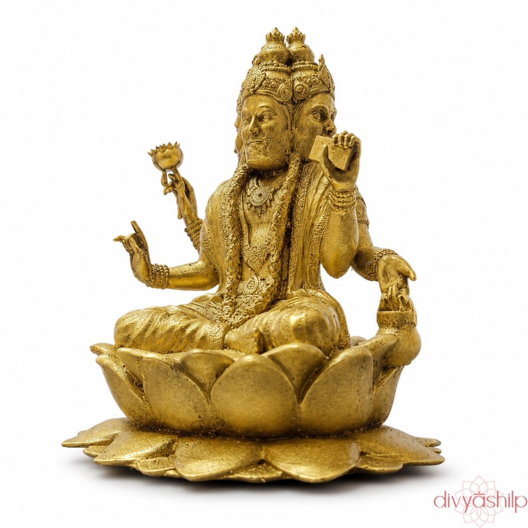 Bramha ji (Resin 3.3 Inch)