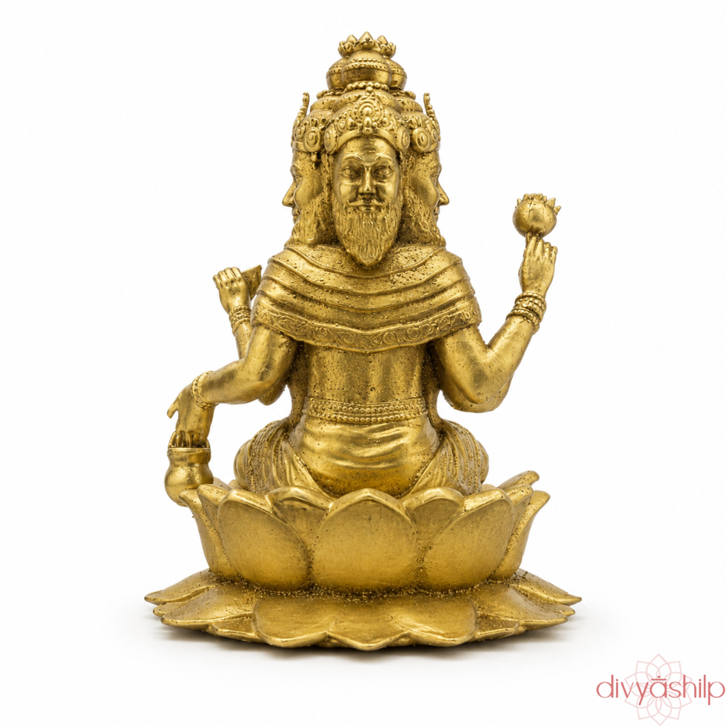 Bramha ji (Resin 3.3 Inch)