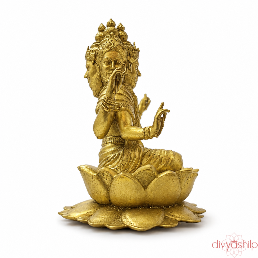 Bramha ji (Resin 3.3 Inch)