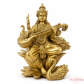 Saraswati ji (Resin 3.9 Inch)