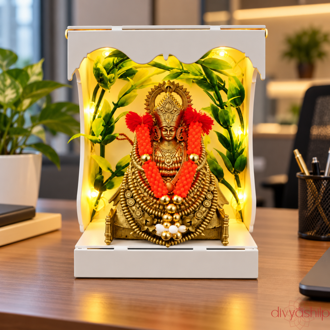 Khatu Shyam ji (Resin 4.6 Inch)