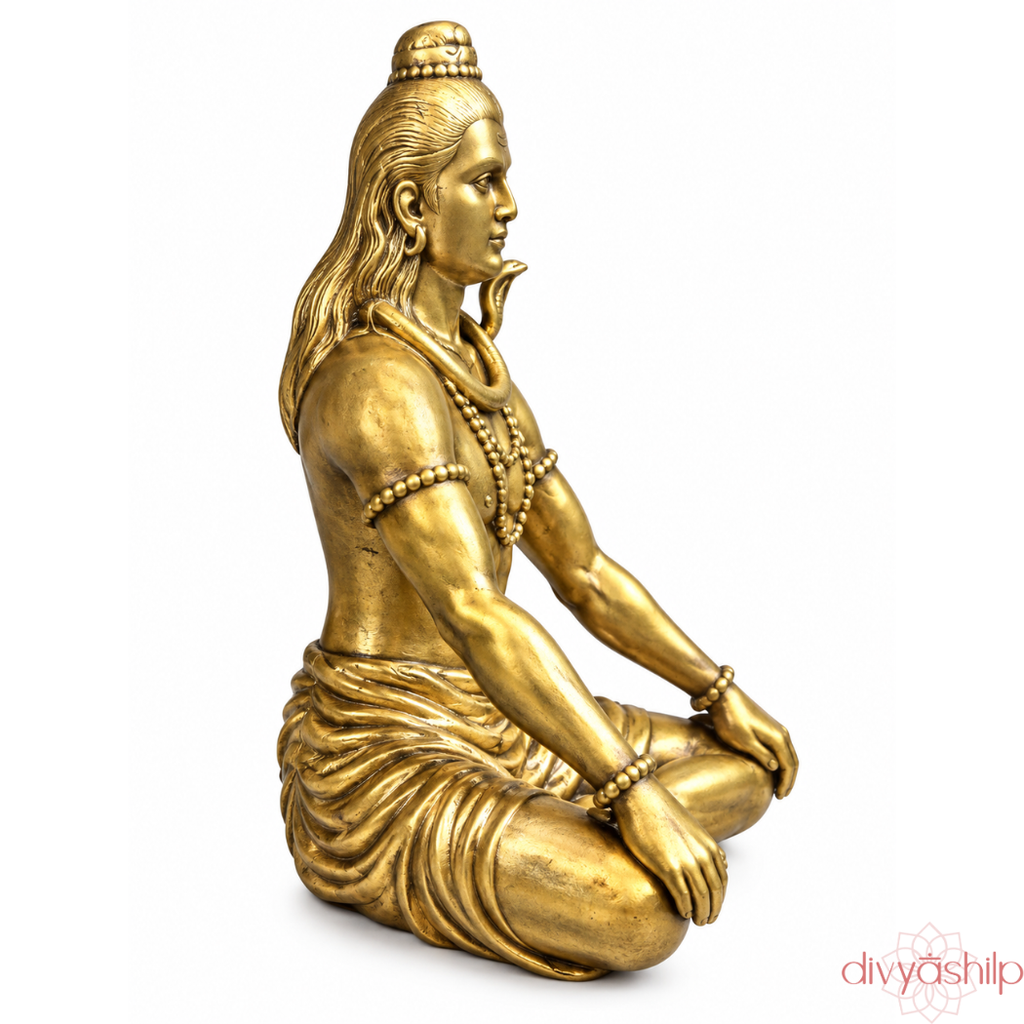 Shiv ji (Brass 3.1 Inch)