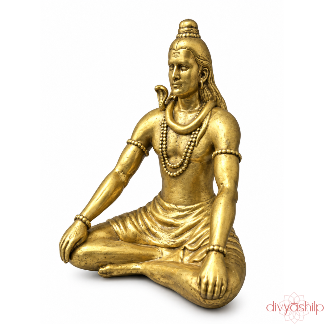 Shiv ji (Brass 3.1 Inch)