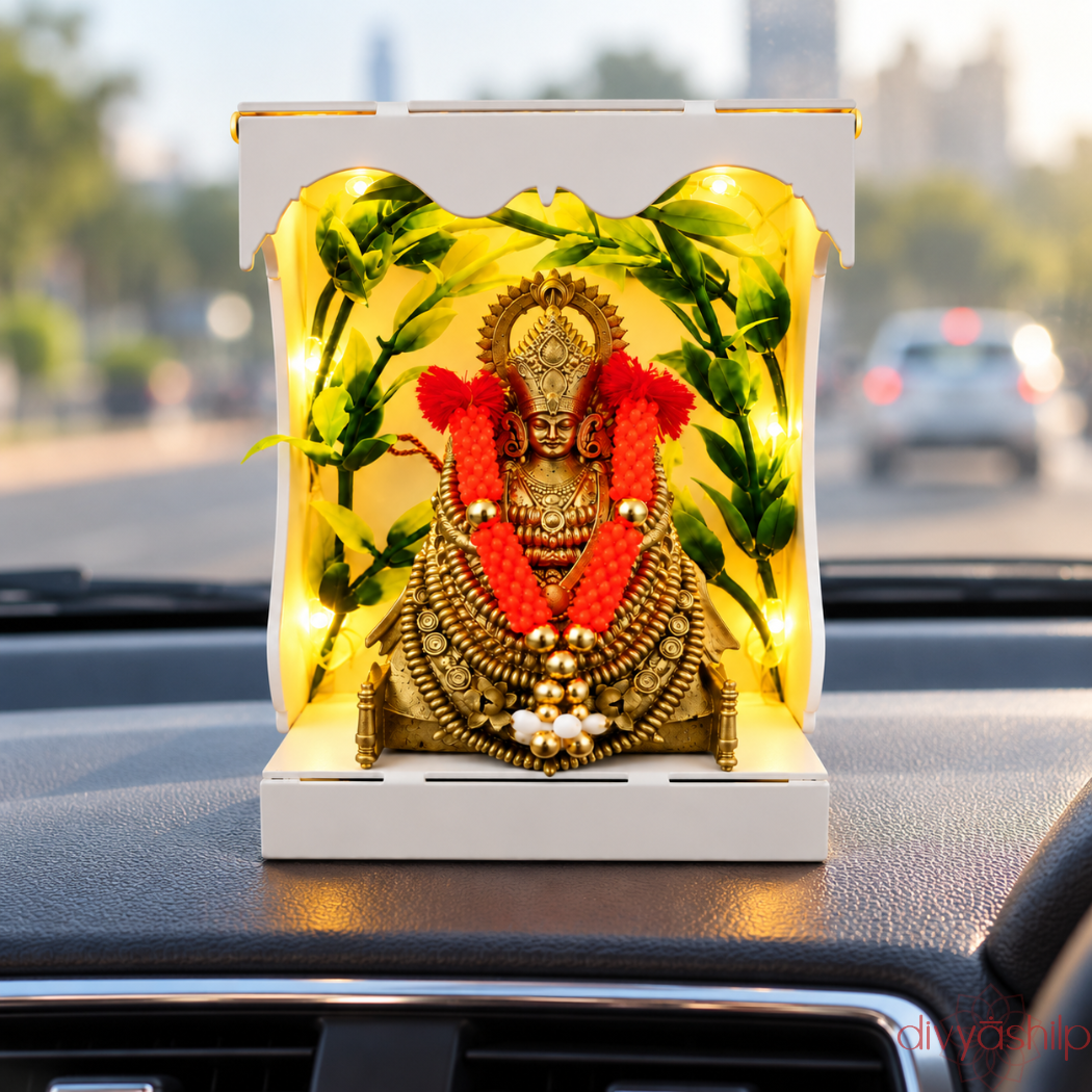 Khatu Shyam ji (Resin 4.6 Inch)