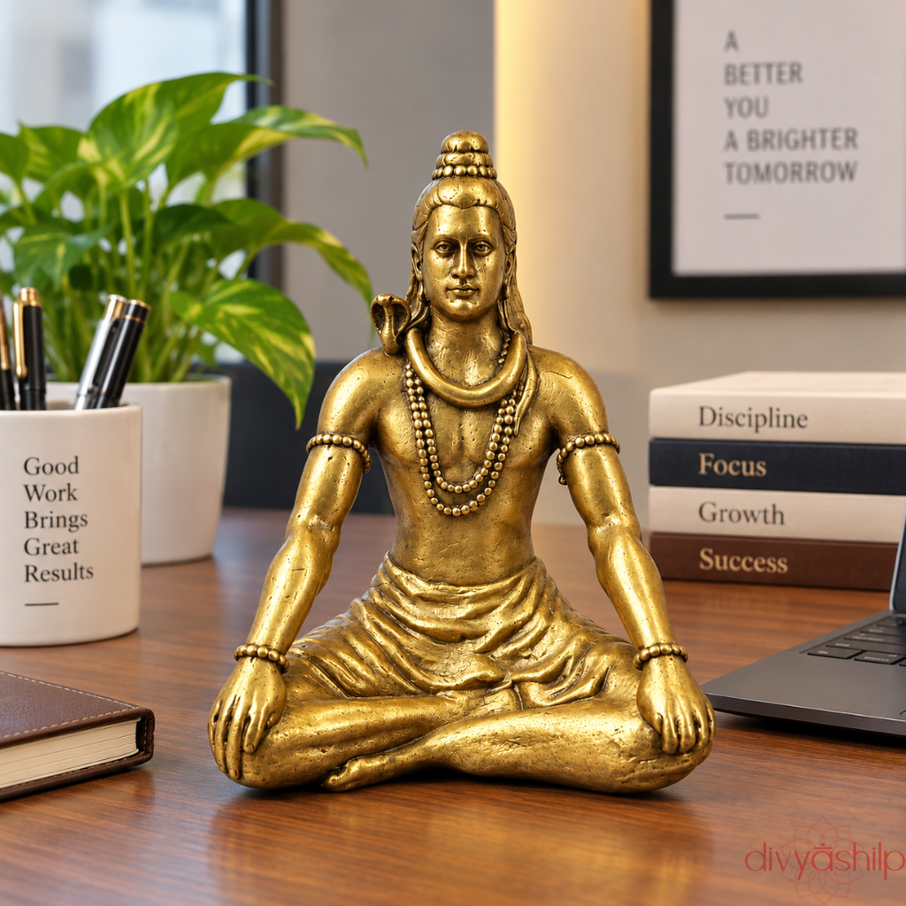 Shiv ji (Brass 3.1 Inch)