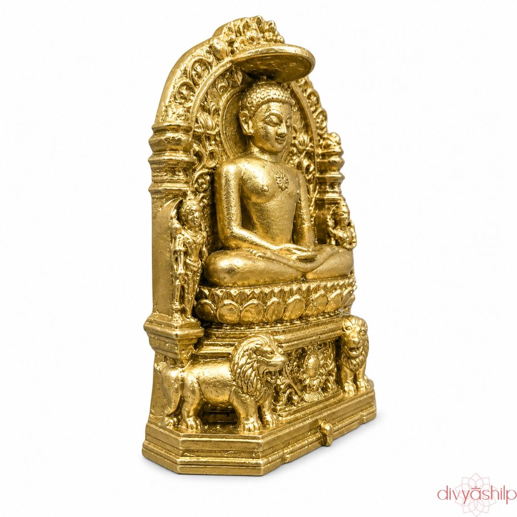 Jain Tirthankar Mahaveer Swami ji (Resin 3 Inch)