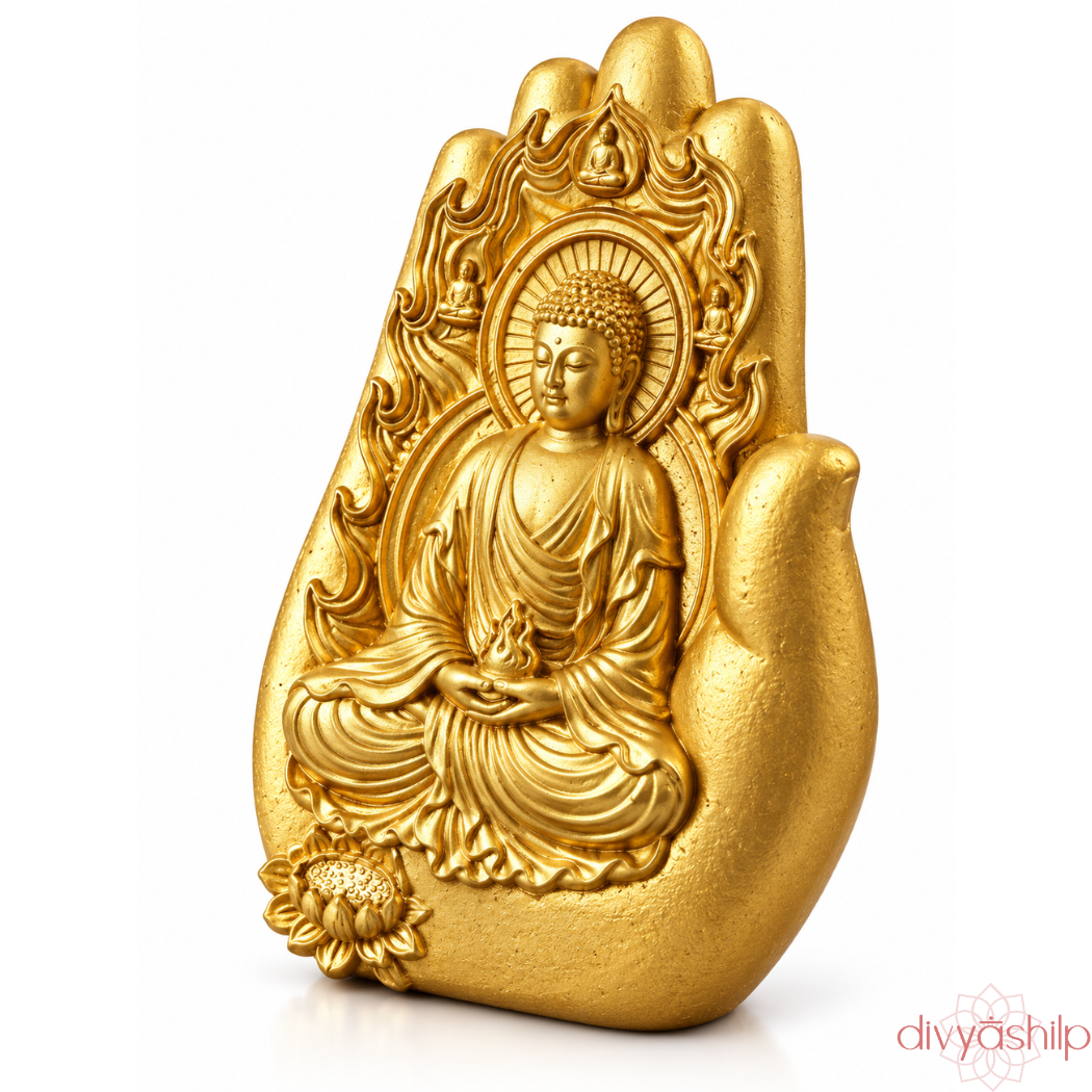 Gautam Buddha ji (Stone 3.9 Inch)