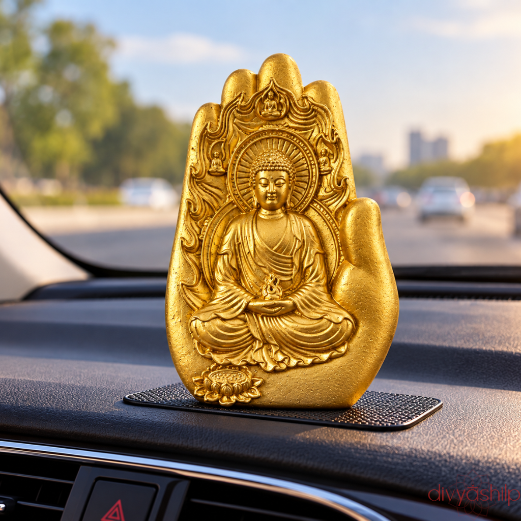 Gautam Buddha ji (Stone 3.9 Inch)