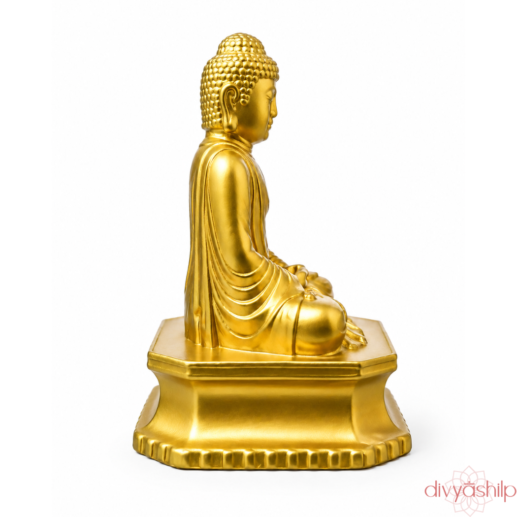 Gautam Buddha ji (Brass 3.5 Inch)