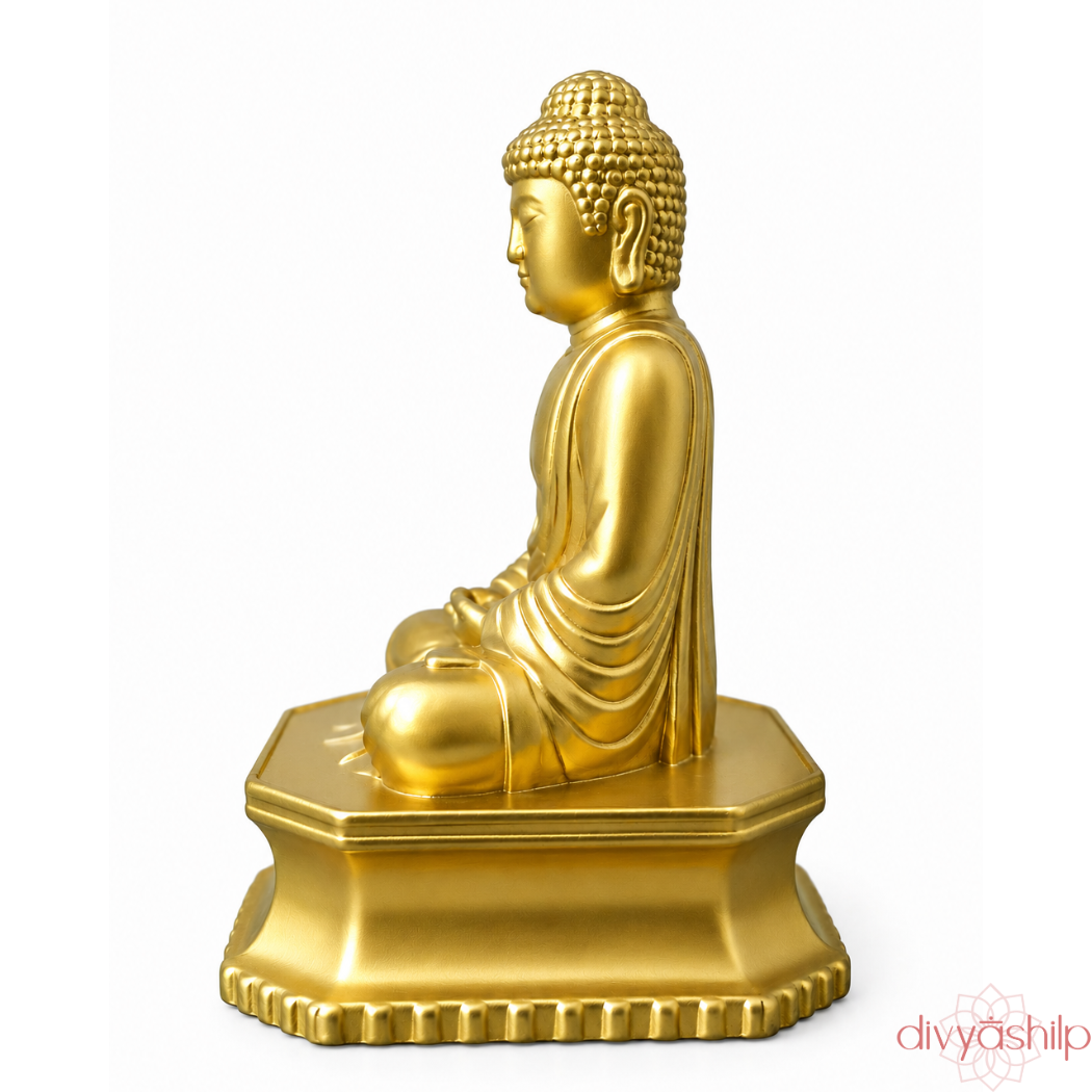 Gautam Buddha ji (Brass 3.5 Inch)