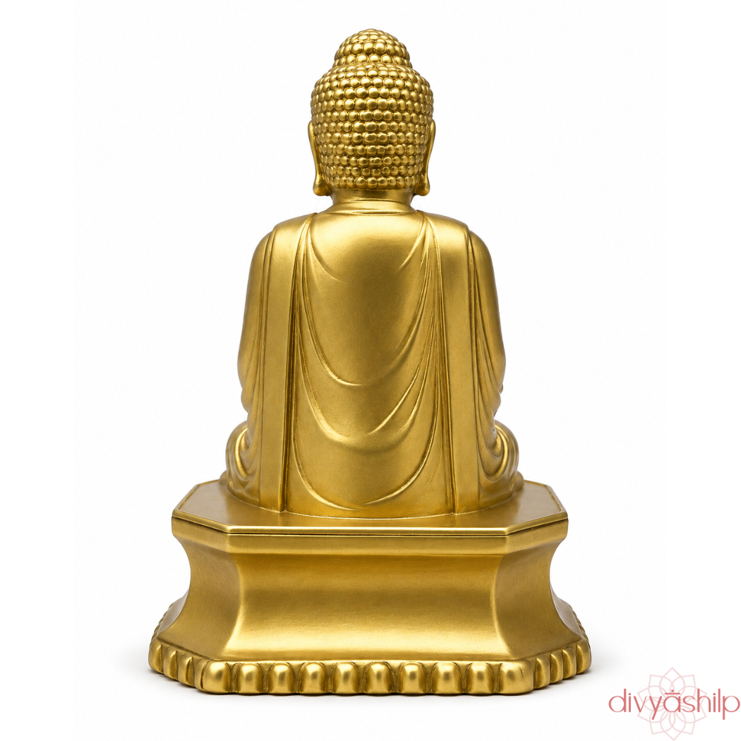 Gautam Buddha ji (Brass 3.5 Inch)