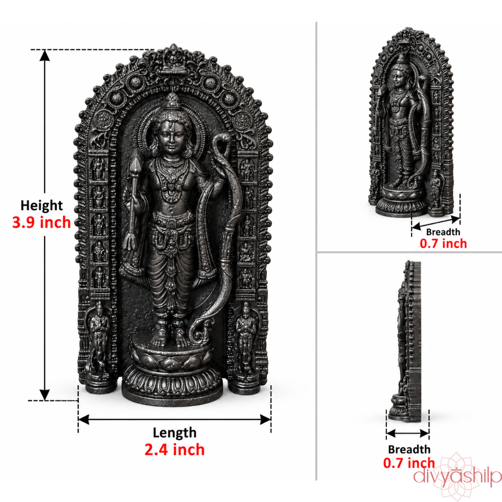 Shree Ram Lalla (Stone 3.9 Inch)